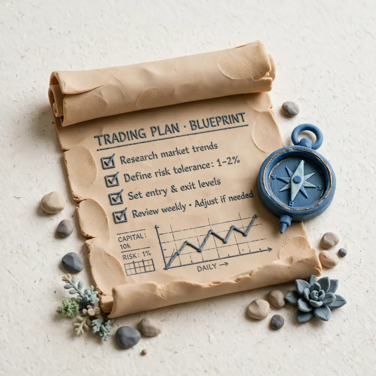 Illustration for lesson: Trading plan: how to write and enforce