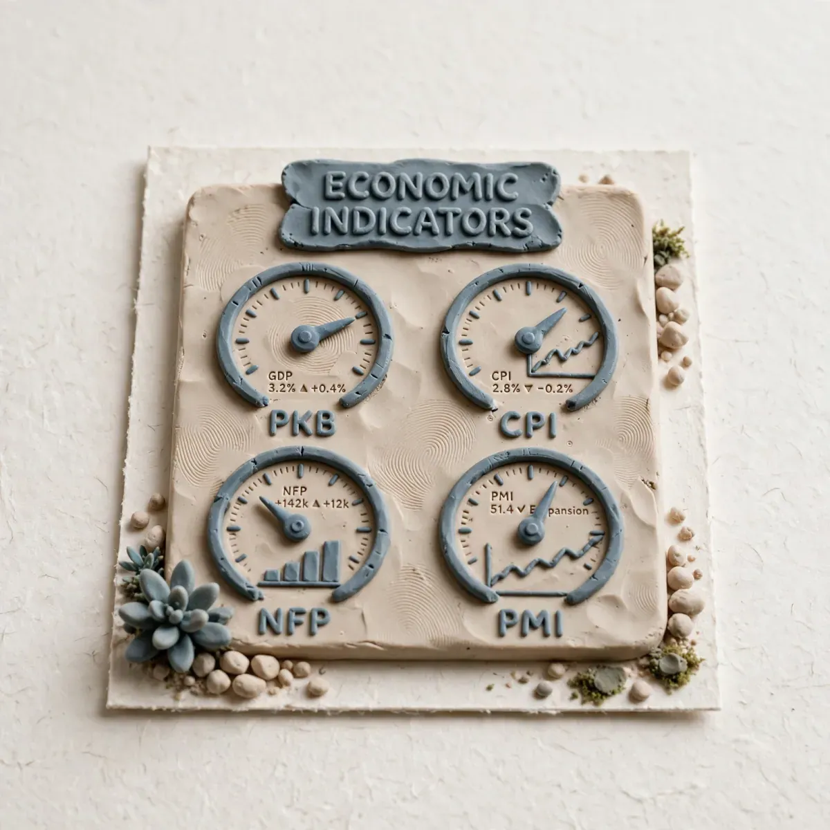 Illustration for lesson: GDP, CPI, NFP, PMI – how to read the key indicators