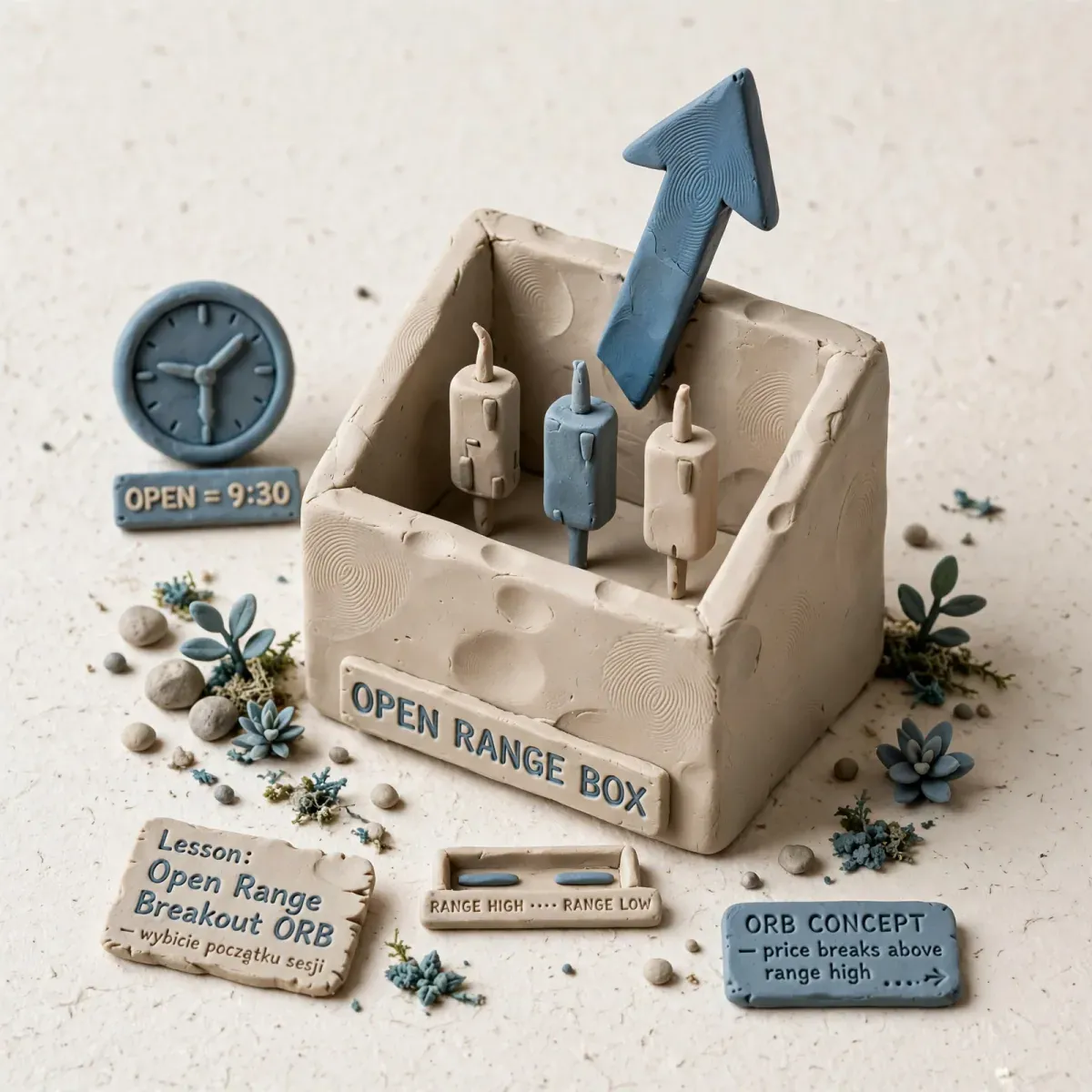 Ilustracja do lekcji: Open Range Breakout (ORB) – wybicie początku sesji
