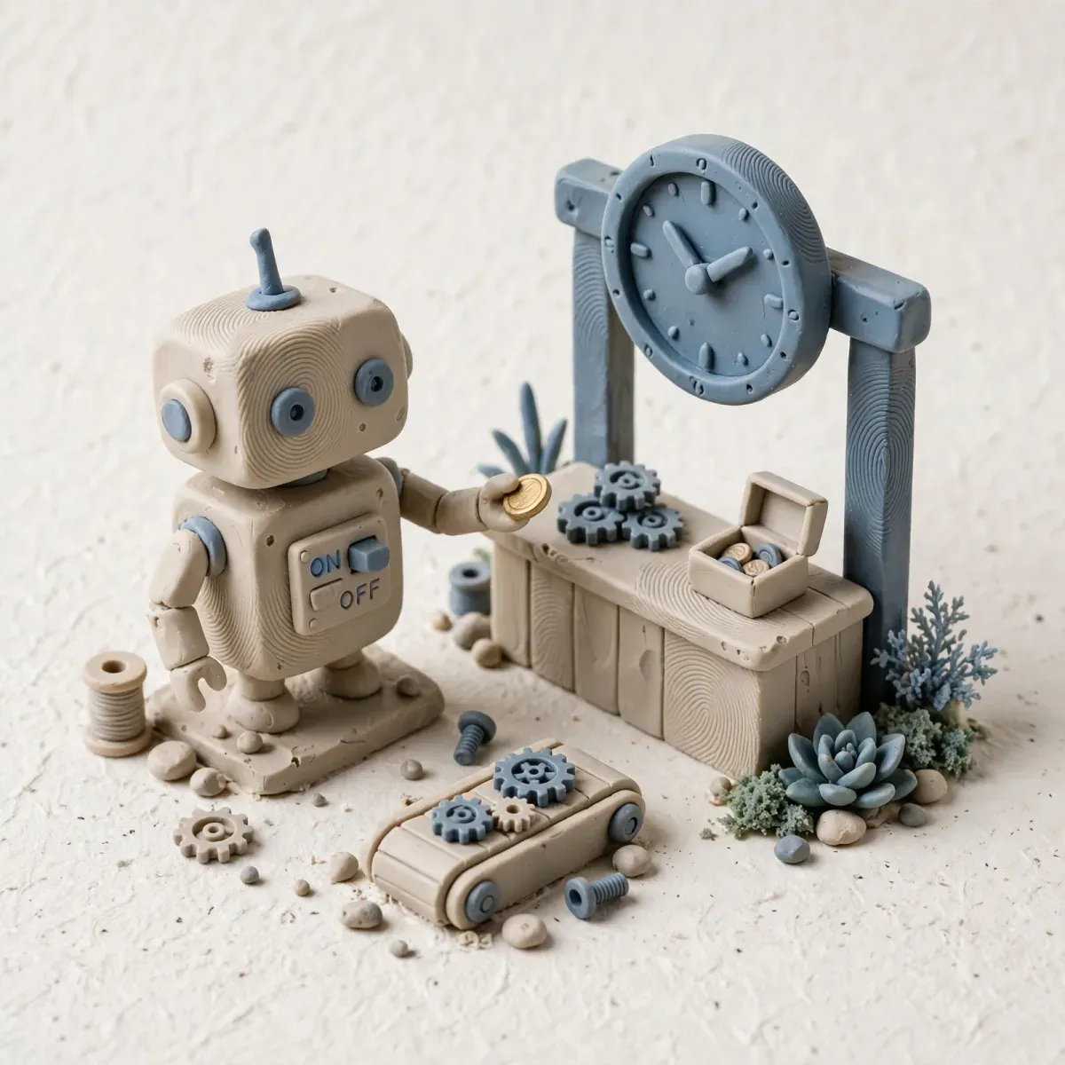 Illustration for lesson: Automation and Bots - When It Makes Sense