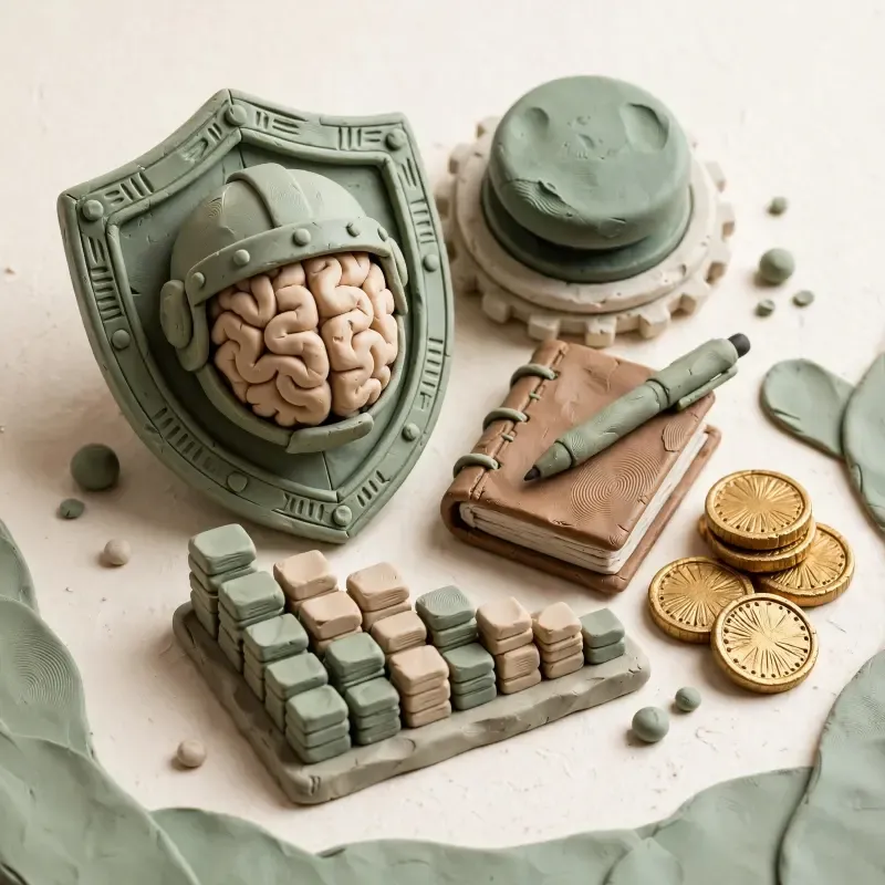 Risk and psychology course illustration
